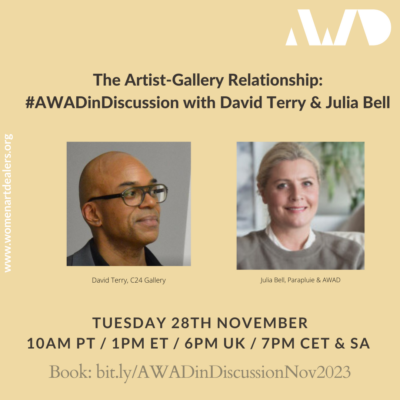 AWAD in Discussion – The Artist-Gallery Relationship
