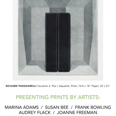 Print Salon with VanDebEditions and Oehme Graphics on February 16
