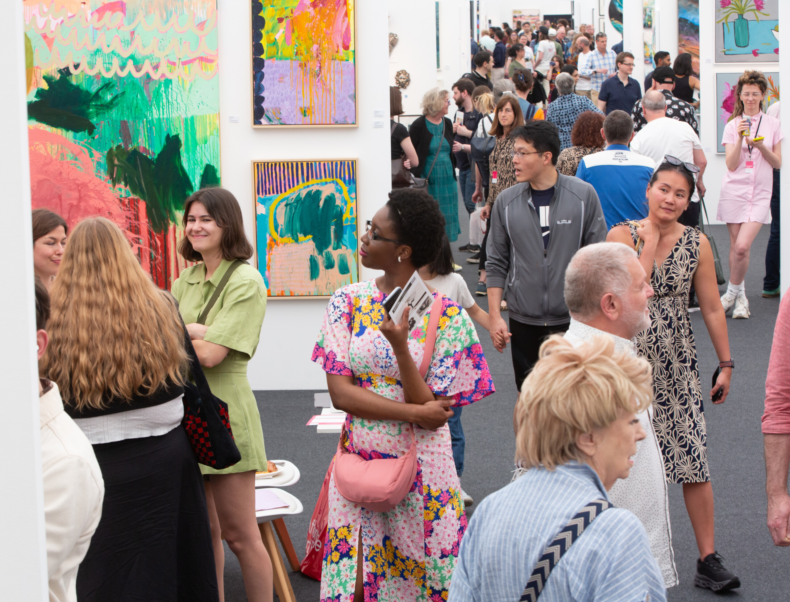 Affordable Art Fair Hampstead 2024. Photo by Piers Allardyce