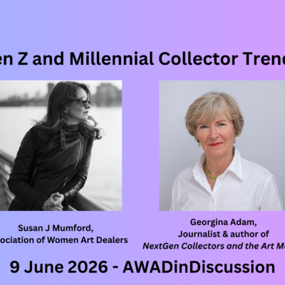 AWADinDiscussion June – Gen Z and Millennial Collector Trends with Georgina Adam