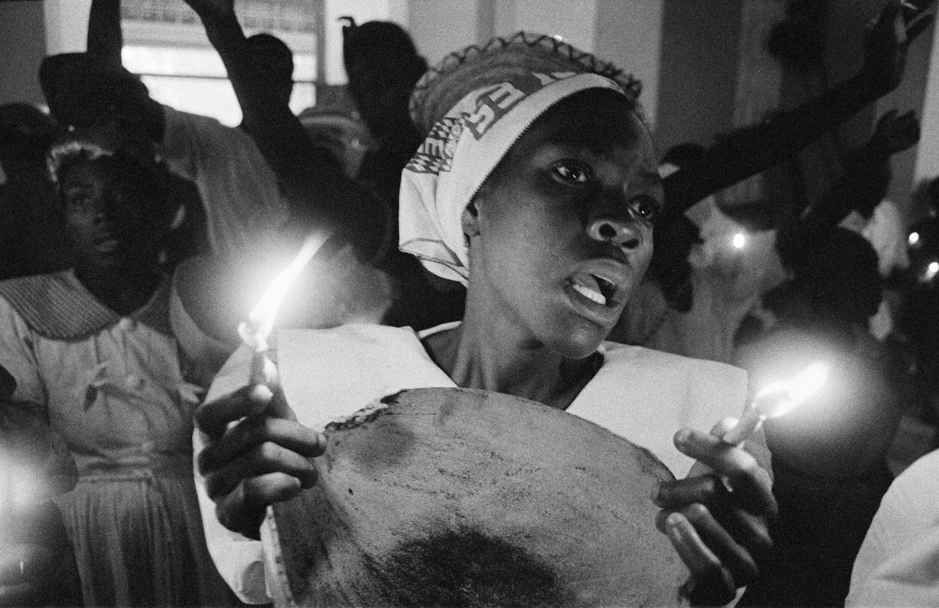 DAVID DAMOISON 18-65-31, Vodun Voyage, Saut D’Eau, Haïti, 1992-1999 Photography 24 x 30 cm